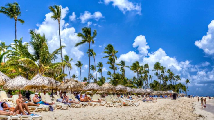 Una de las playas de República Dominicana.