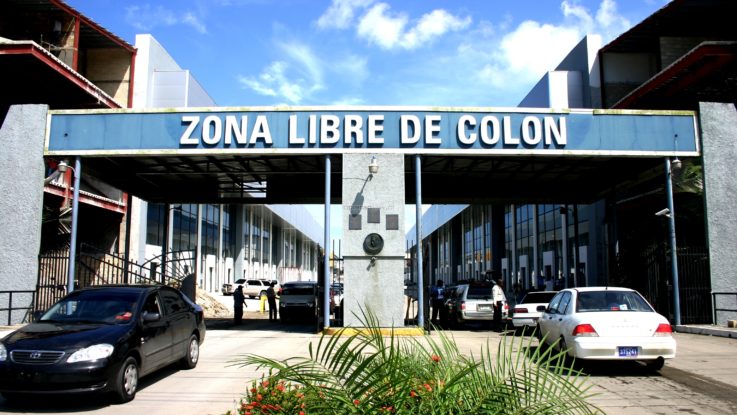 Zona libre Colón, Panamá.