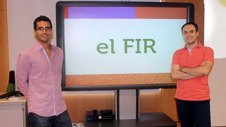Álvaro González Rocafort y Javier Arteaga director y coordinador de AFIR.