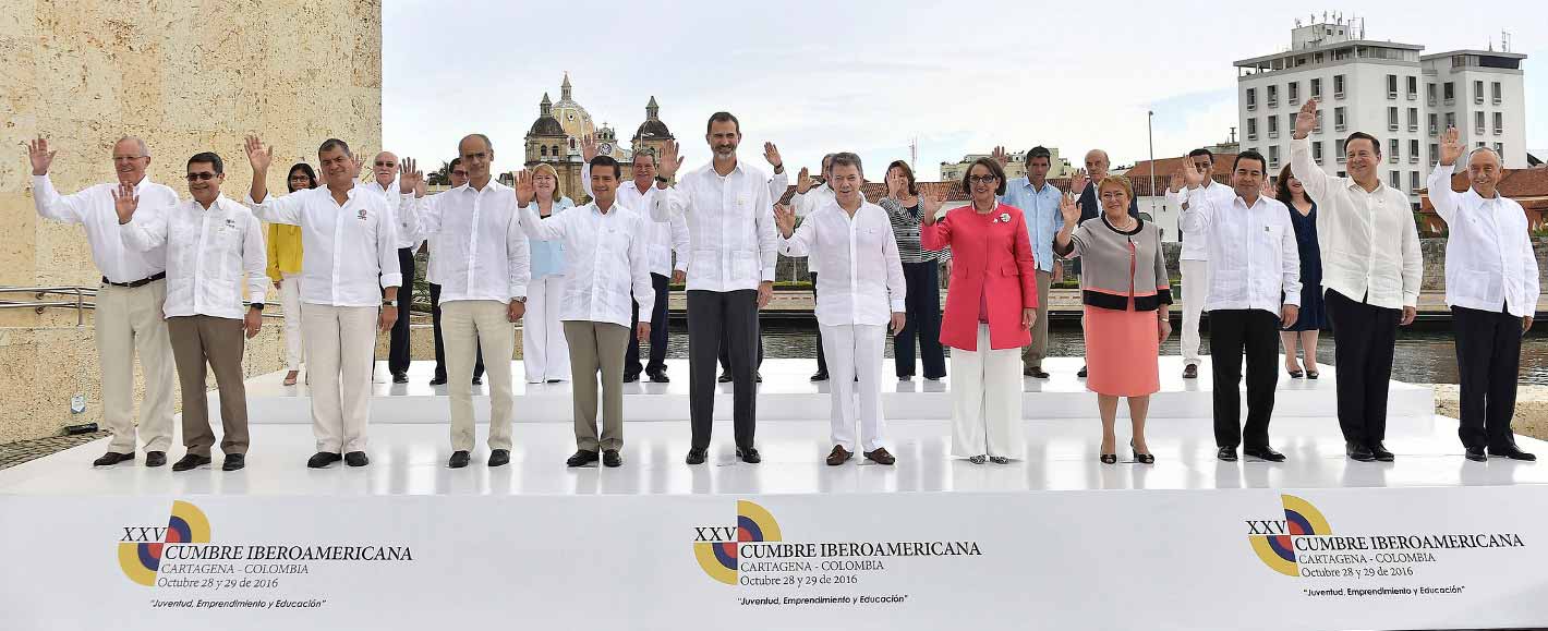 Cumbre Iberoamericana Cartagena 2016.