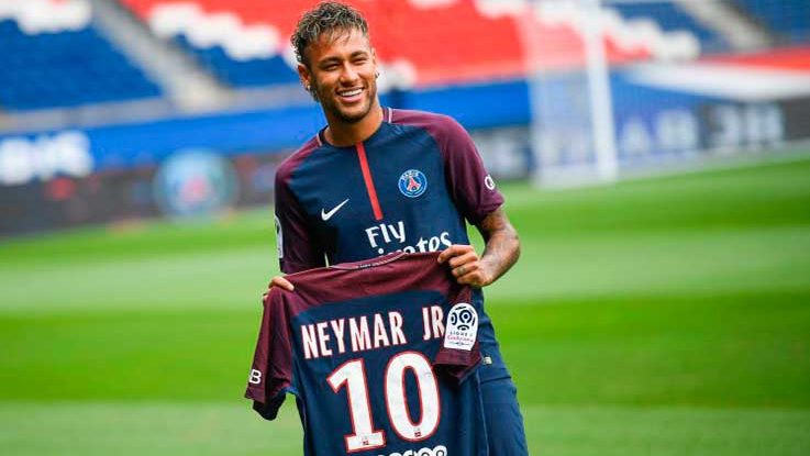 Futbolista brasileño, Neymar.