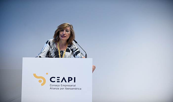 La presidente de Ceapi, Nuria Vilanova.