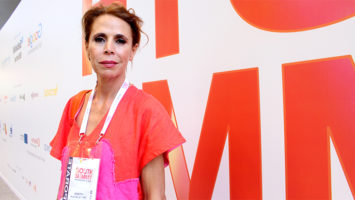 La diseñadora de moda, Ágatha Ruiz de la Prada.