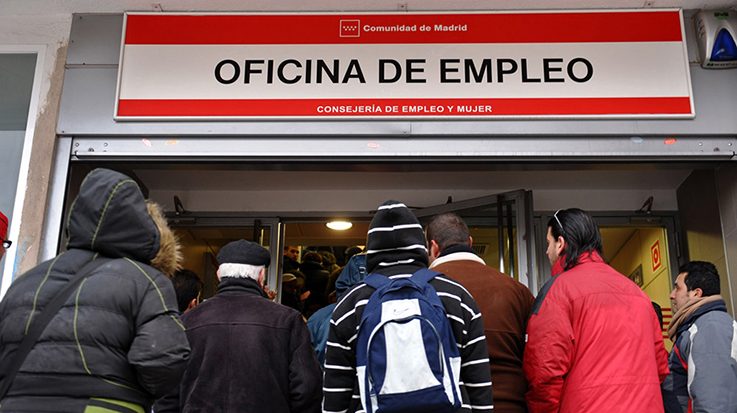 La tasa de paro en España bajará del 14 por ciento a partir del segundo trimestre del 2019, hasta el 13,8 por ciento.