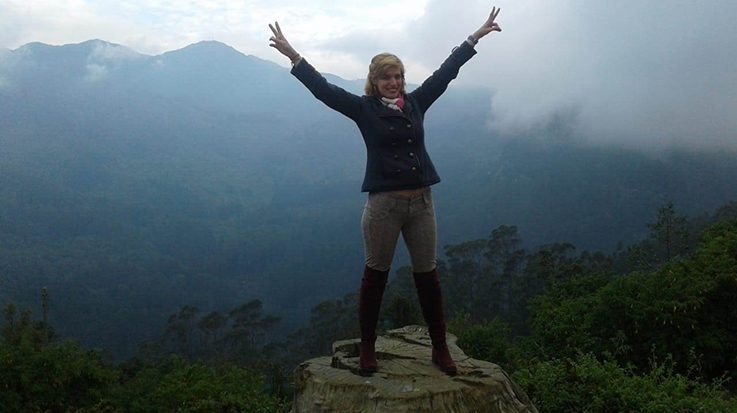 Laura Aires Cabada, inmigrante venezolana en Colombia.