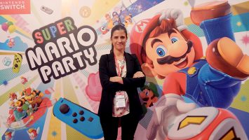 Cristina Pérez Olmos, jefa de prensa de Nintendo Ibérica.