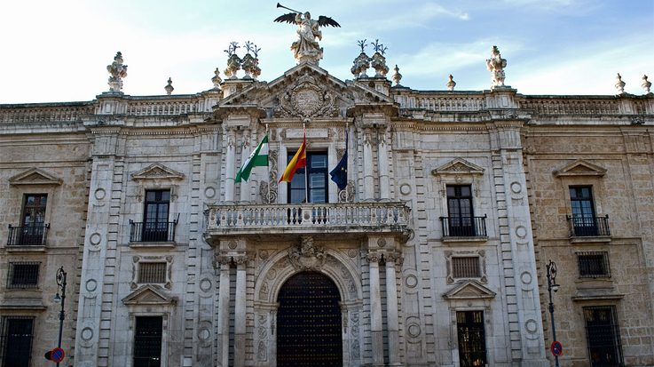 La sede de la universidad de Sevilla.