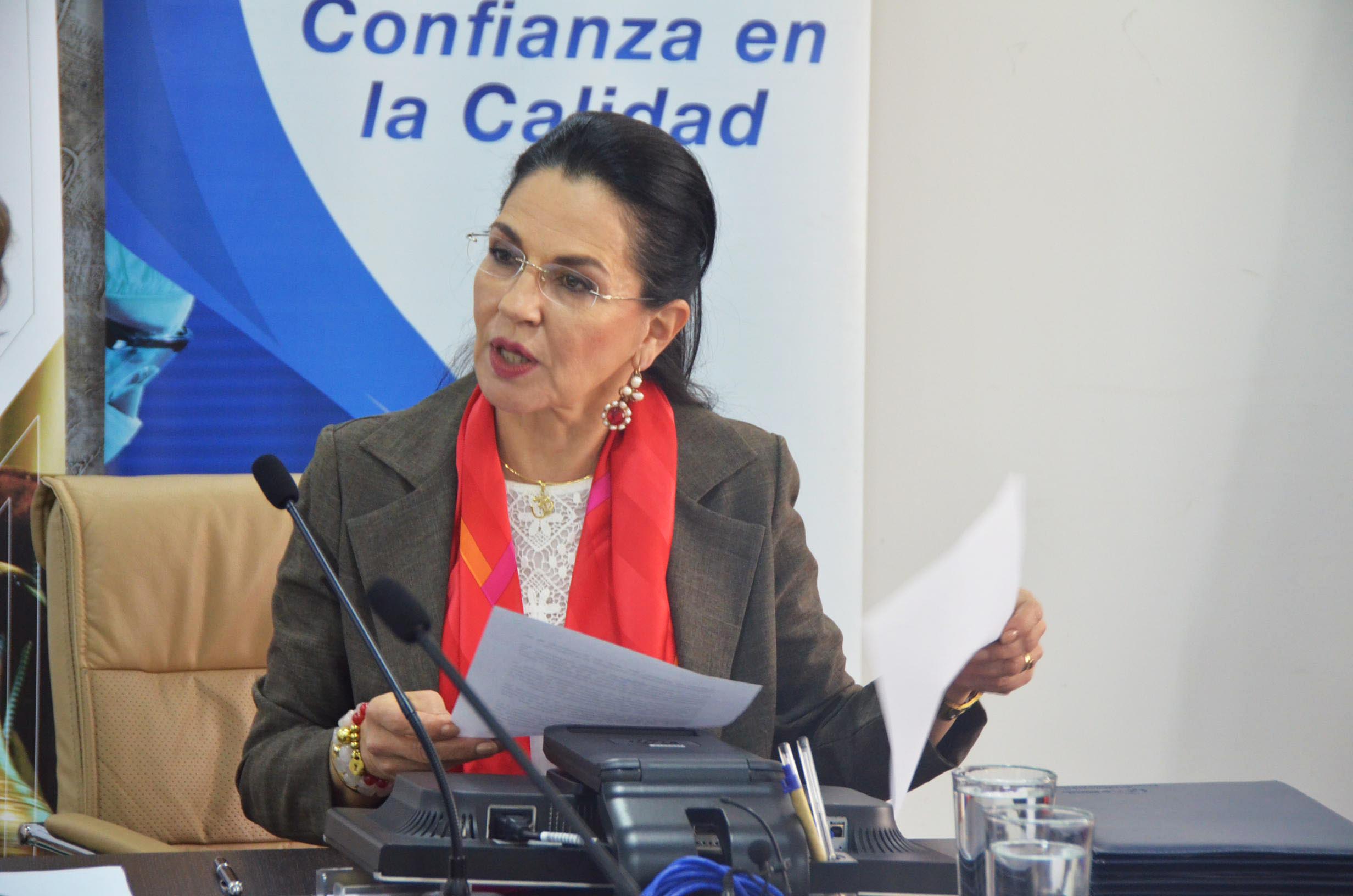Eva García Fabre, ministra de Industria y Productividad de Ecuador.