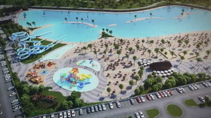 La playa artificial de Alovera Guadalajara se encontrará a sólo a 40 minutos de la capital.
