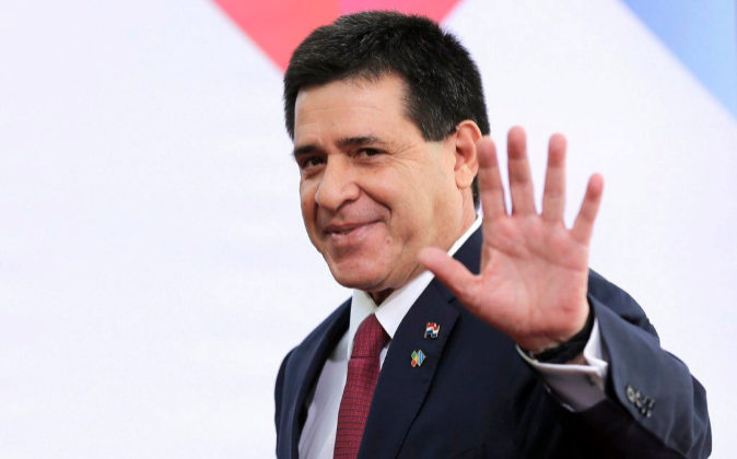 Horacio Cartes, presidente de Paraguay. 