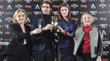 David Verdaguer y Bárbara Lennie han revelado los nominados a los premios Goya 2018. Foto: ©Alberto Ortega.