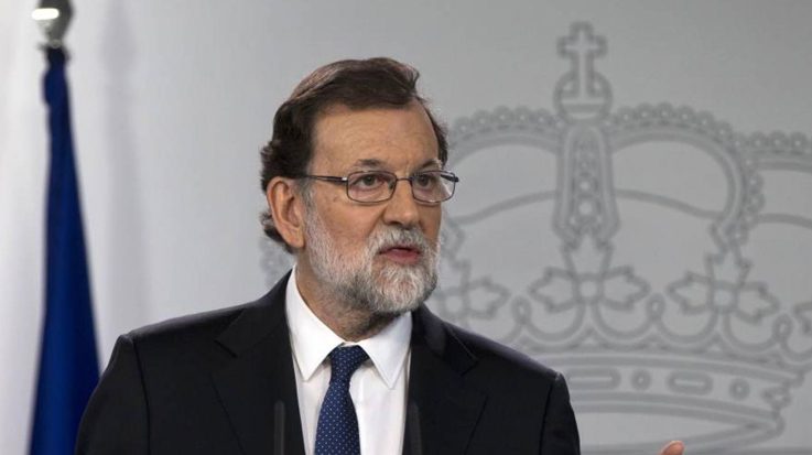 Mariano Rajoy, presidente de Gobierno, anuncia un incremento del 4% al salario mínimo durante el 2018.