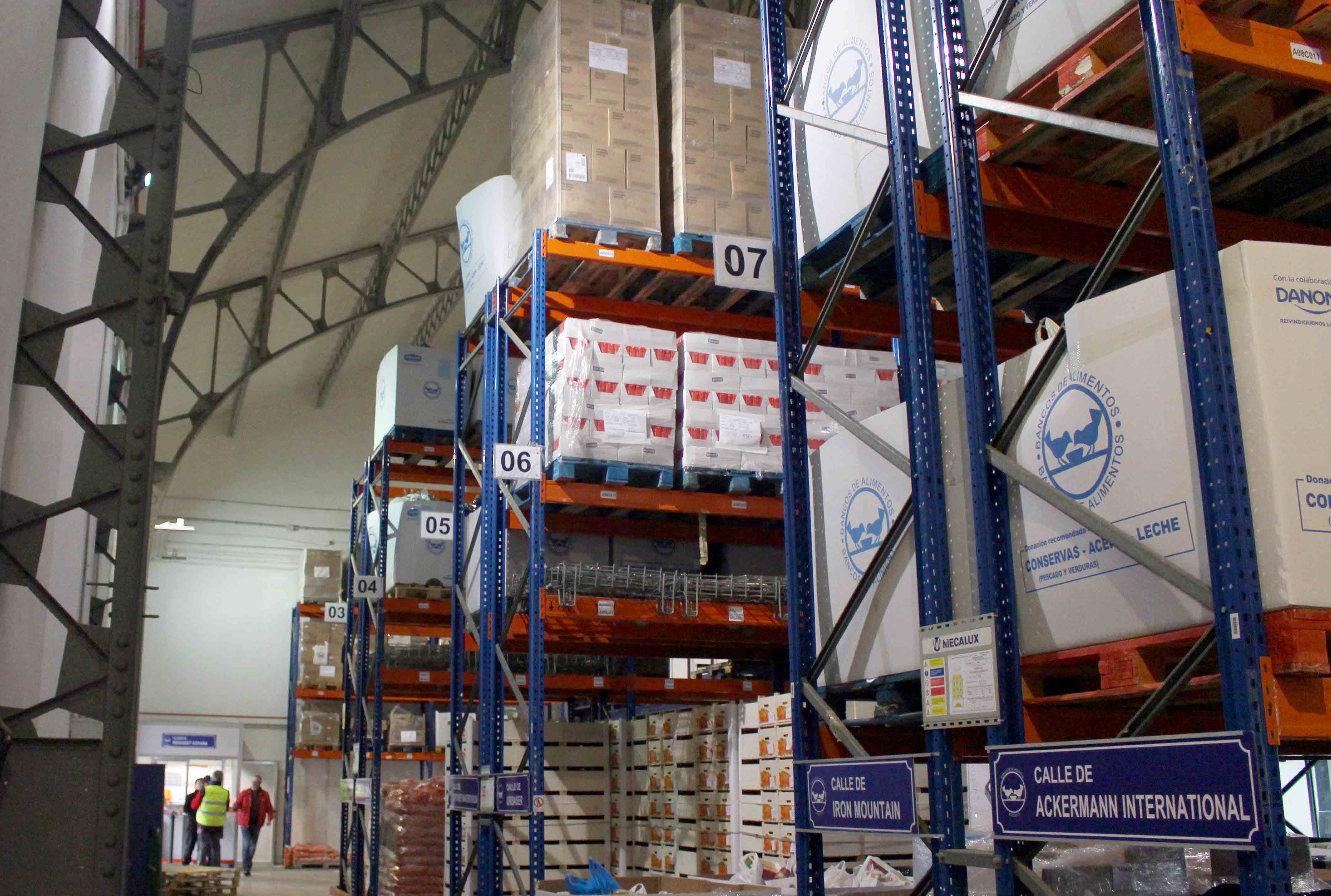 Durante la última campaña, el Banco de Alimentos de Madrid recibió productos alimenticios para 11.000 lactantes.