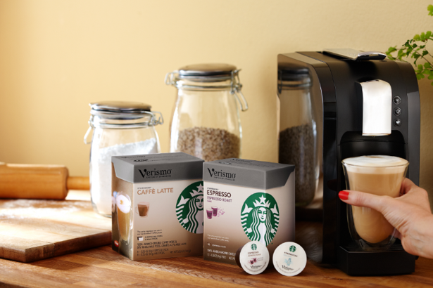 Para incursionar en el nuevo mercado, Starbucks lanza las cápsulas de sus sabores más demandados: Espresso Roast, Colombia, Guatemala y Kenya.