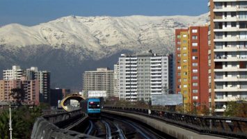Sacyr será el responsable del mantenimiento de dos líneas del Metro de Santiago de Chile.