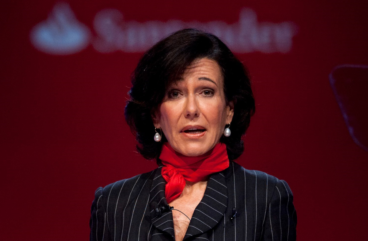 Ana Botín, presidenta del Banco Santander