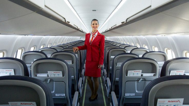 La aerolínea Avianca ha transportado un 1,4 por ciento menos de pasajeros en enero 2018.