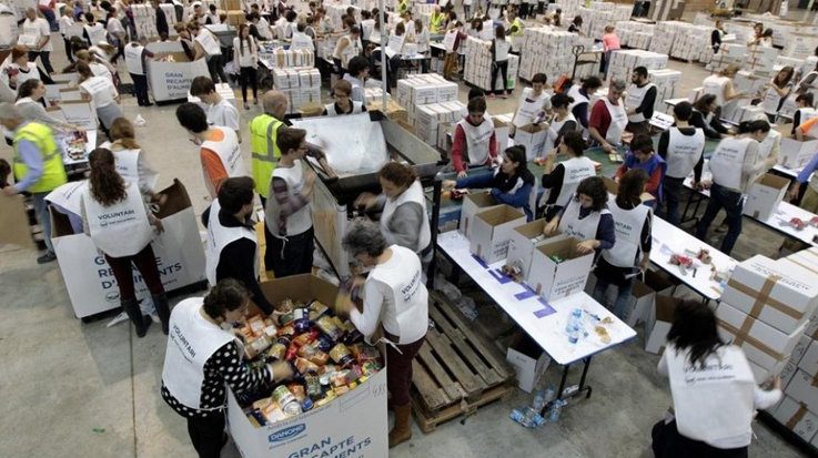 El Banco de Alimentos de Guatemala alcanzó recaudar 500 toneladas de alimentos durante 2017.