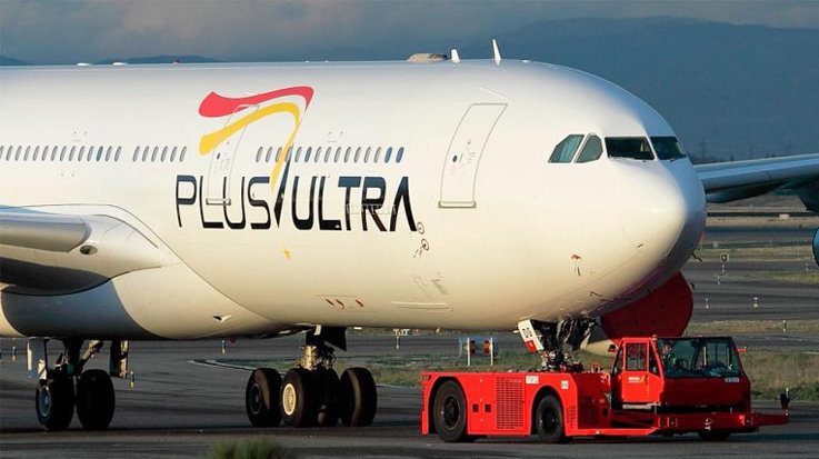 La aerolínea Plus Ultra busca un nicho de mercado en los 300.000 venezolanos en Madrid.