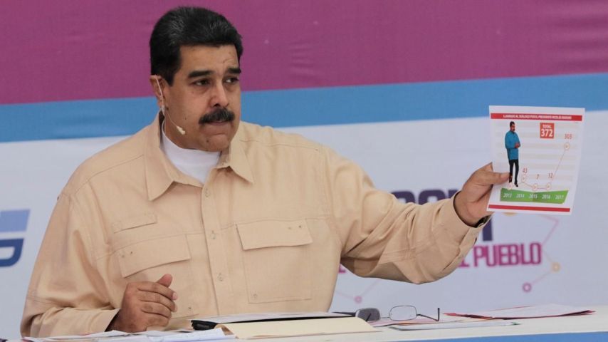 Nicolás Maduro, presidente de Venezuela.