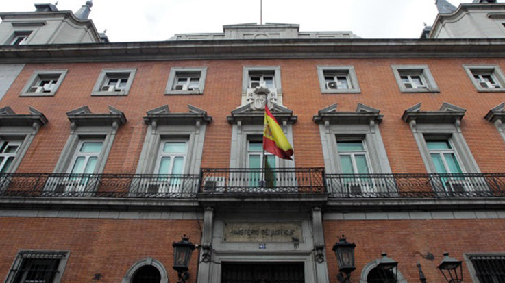 El Ministerio de Justicia de España.