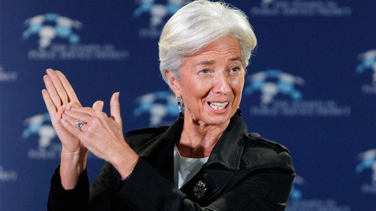 Christine Lagarde, presidenta del FMI, recomienda la creación de un fondo capaz de paliar próximas crisis económicas en el seno de la Unión Europa.