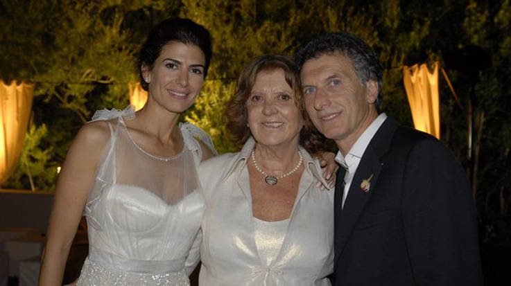 Alicia Beatriz Blanco Villegas Cinque, madre de Mauricio Macri, presidente de Argentina.