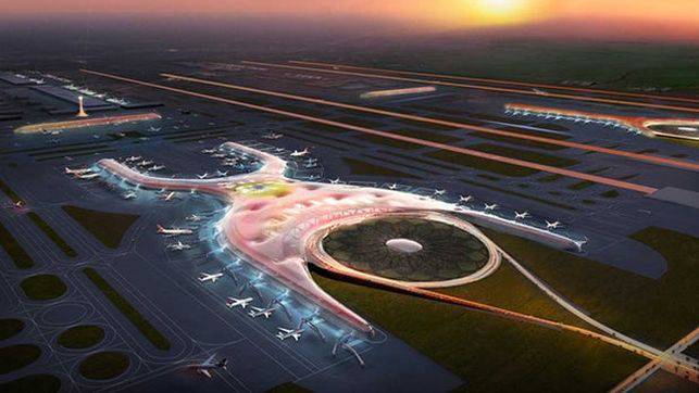 La construcción del Nuevo Aeropuerto Internacional de Ciudad de México equivale a una inversión de 13.300 millones de dólares.