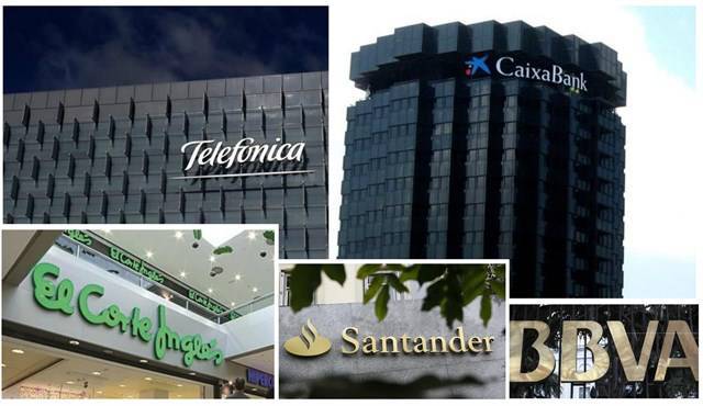 Las cinco empresas con mejor reputación son la Fundación La Caixa/CaixaBank, Telefónica, El Corte Inglés, Banco Santander y BBVA. 