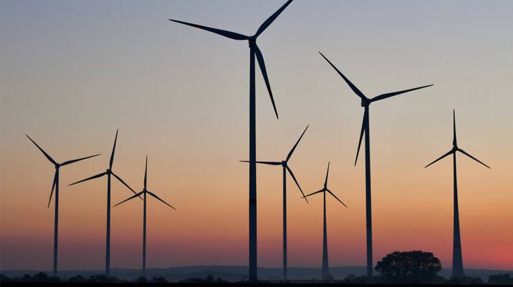 Un 23 por ciento de la energía total consumida en Uruguay es de plantas eólicas.