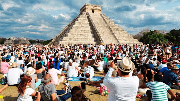 La Organización Mundial del Turismo indica que México se ha convertido en el sexto país más visitado, con 39,3 millones de turistas.