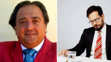 Josu Imanol Delgado y Ugarte, economista español, y José Antonio Puglisi periodista italovenezolano.