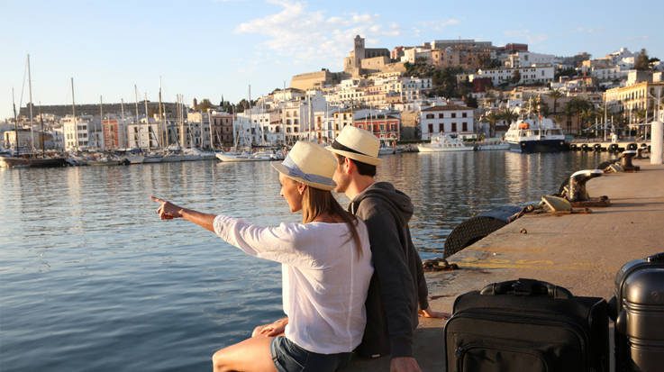 España ha recibido 2,3 por ciento más de turistas en los tres primeros meses del año en comparación con el mismo período en 2017.