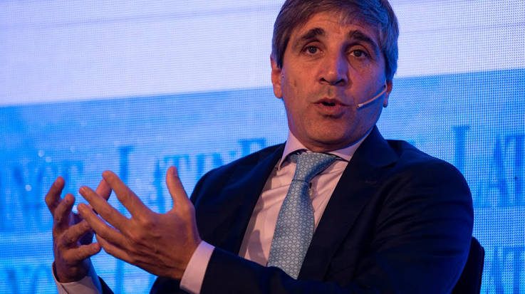 Luis Caputo, nuevo gobernador del Banco Central argentino.