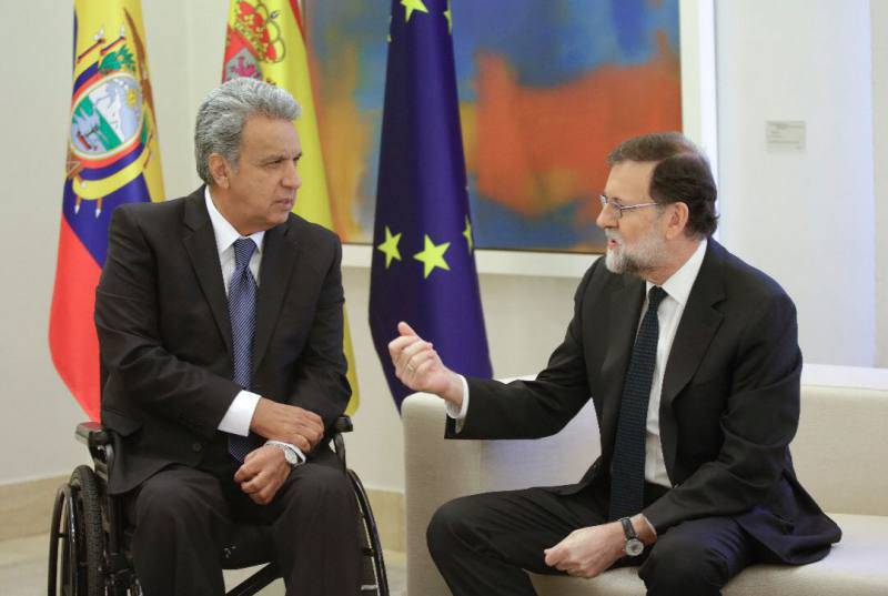 Lenín Moreno retomará durante su visita a España la petición de excluir a los ecuatorianos del visado Schengen.