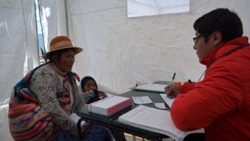 Pro Mujer ha organizado varias jornadas de salud en las zonas rurales de Juliaca y Puno en Perú.