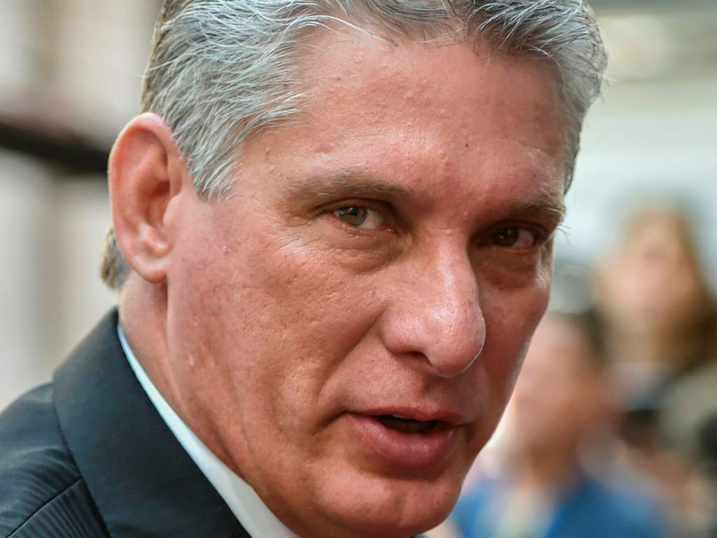 Miguel Díaz-Canel, presidente de Cuba.