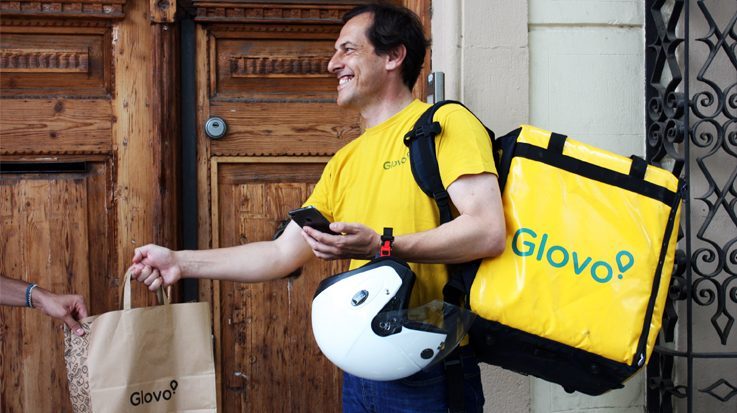 Trabajador de Glovo