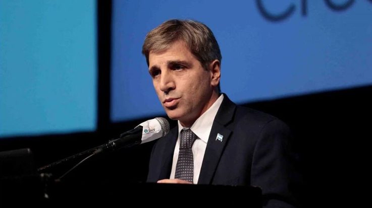 Luis Caputo, expresidente del Banco Central de la República Argentina.