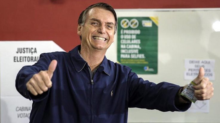 Las principales empresas brasileras han aumentado su cotización en Nueva York tras la victoria electoral de Jair Bolsonaro en las presidenciales.