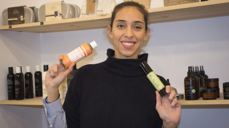 Sophie Rinaldi, fundadora de la tienda de cosmética natural Kōsui.