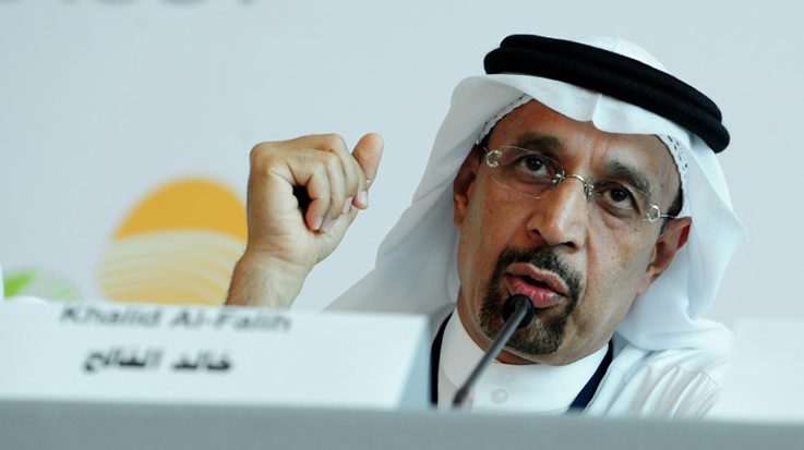 Jaled Al Faleh, ministro de Energía de Arabia Saudí.