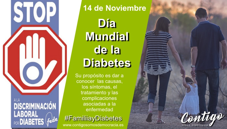 Organizan una campaña nacional a favor de cambiar los cuadros de exclusión médicos en el marco del  Día Mundial de la Diabetes.