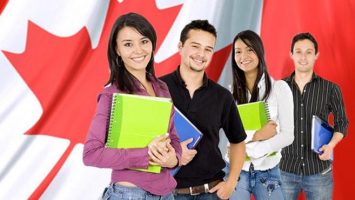 Estudiantes en Canada