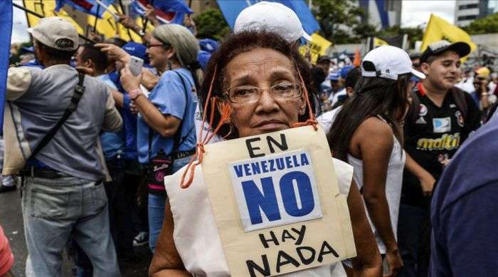 Protesta en Venezuela