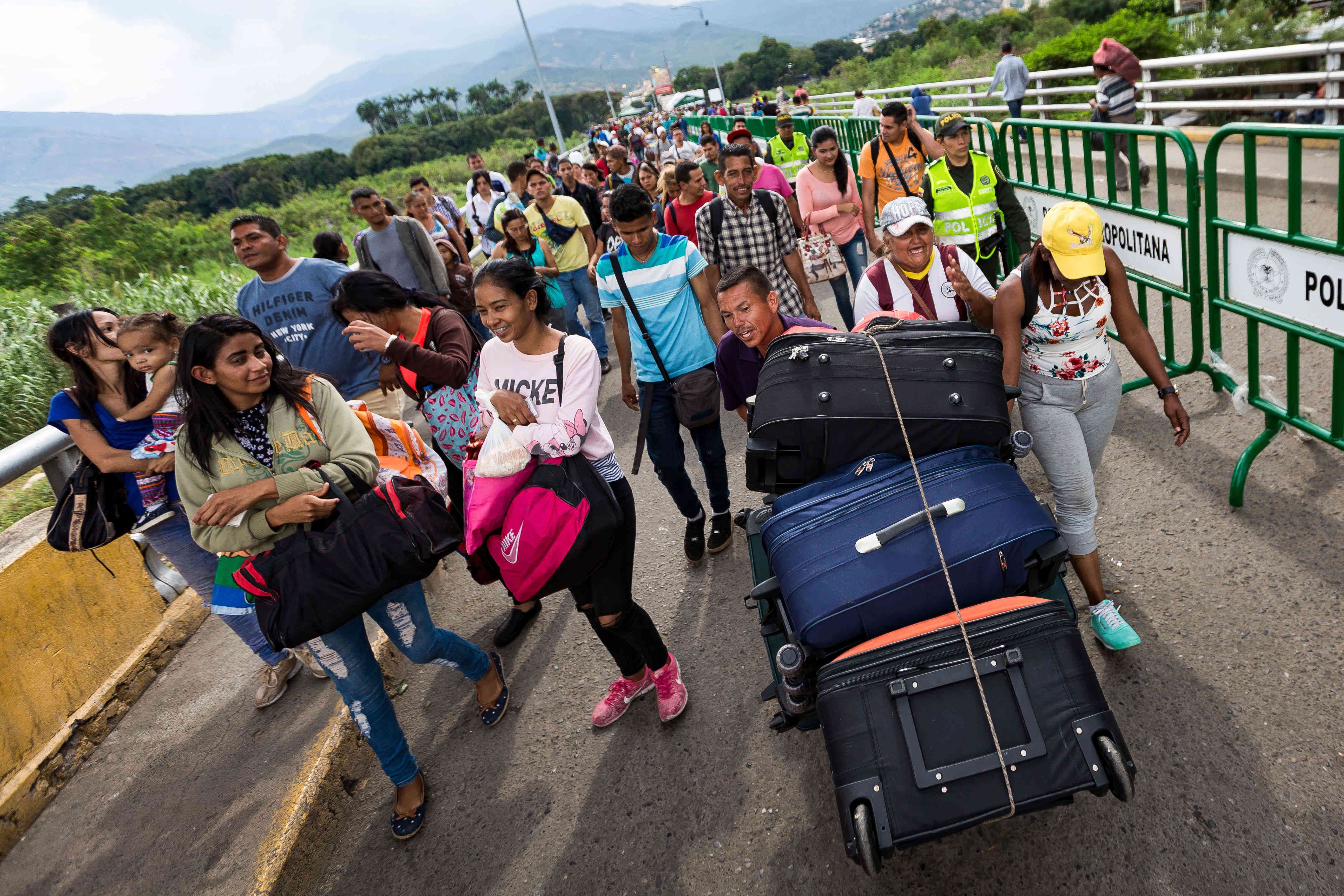 venezolanos exiliados