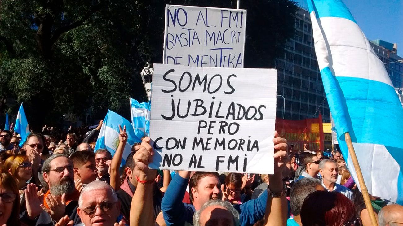 protesta argentina