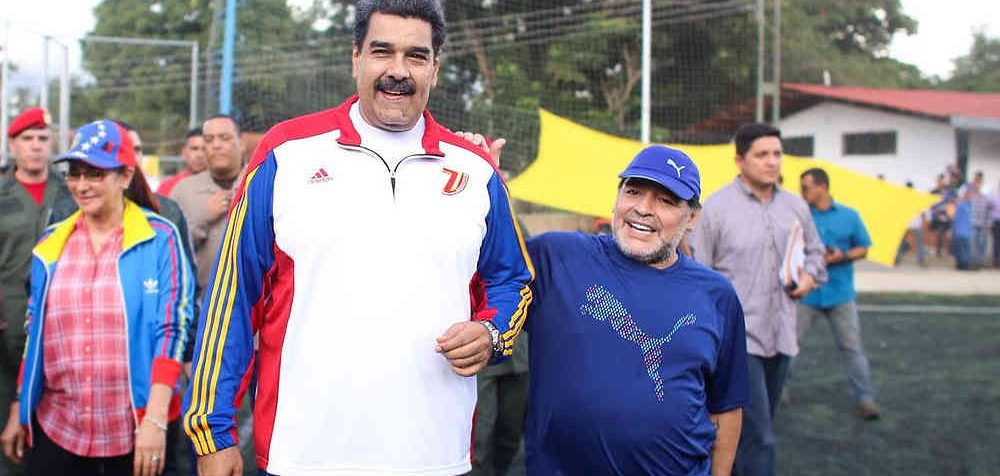 Maradona y Maduro