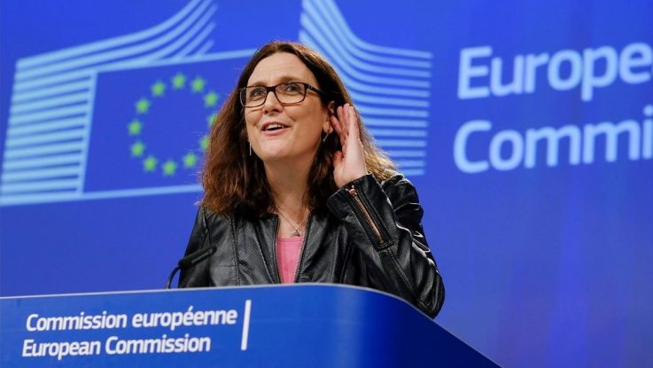 Cecilia Malmström sobre aranceles