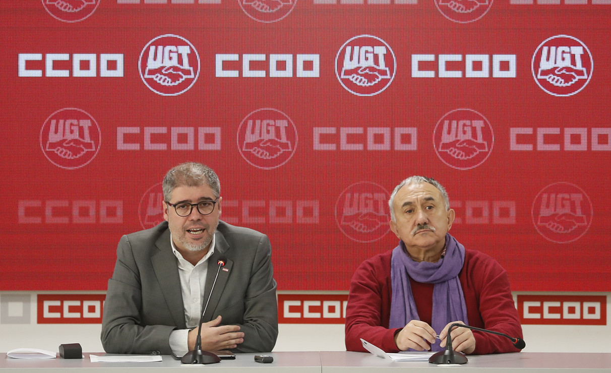 CCOO y UGT